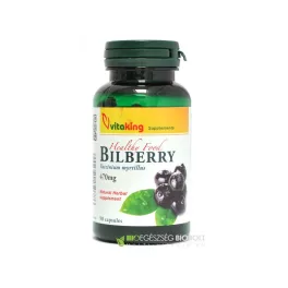 Vitaking feketeáfonya 470 mg 90 db - bio és vegán étrendkiegészítők