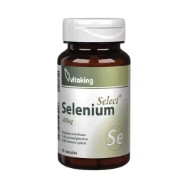 Vitaking szelén 100mcg kapszula 90 db - bio és vegán étrendkiegészítők