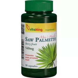 Vitaking saw palmetto fűrészpálma kapszula 90 db - bio és vegán étrendkiegészítők