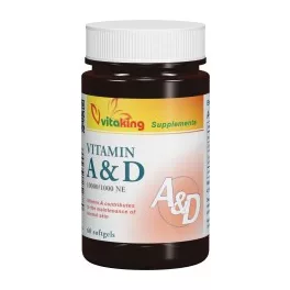 Vitaking a & d lágyzselatin kapszula 60 db - bio és vegán étrendkiegészítők