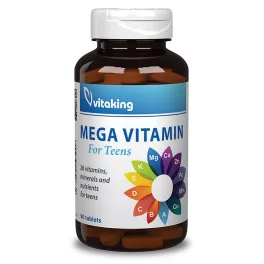 Vitaking mega vitamin tiniknek 90db - bio és vegán étrendkiegészítők