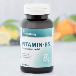 Vitaking pantoténsav b5-vitamin 200mg 90db