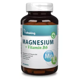 Vitaking magnézium+b6 90 db - bio és vegán étrendkiegészítők