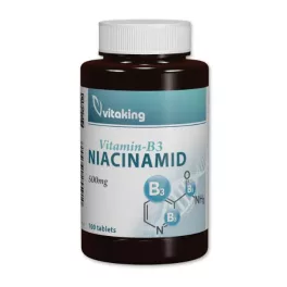 Vitaking niacinamid b3 500mg 100db