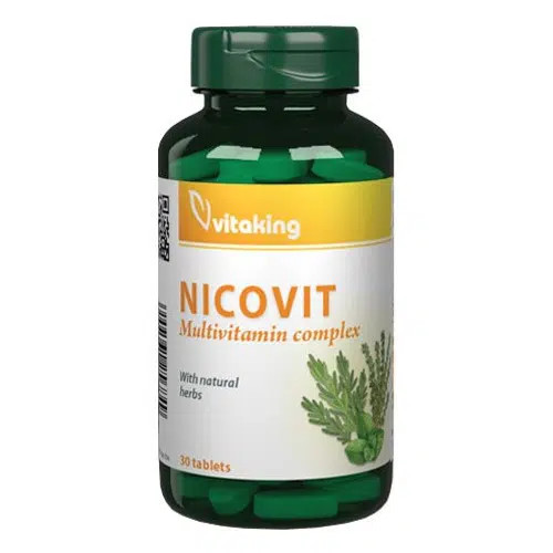 Vitaking NicoVit multivitamin 30db  tabletta