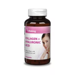 Vitaking hyaluronic acid+collagen 60 db - bio és vegán étrendkiegészítők