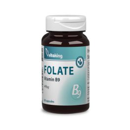 Vitaking folate 400 mcg kapszula 60 db - bio és vegán étrendkiegészítők