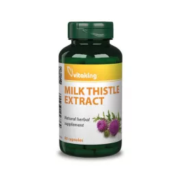 Vitaking máriatövis extract 500 mg kapszula 80 db - bio és vegán étrendkiegészítők