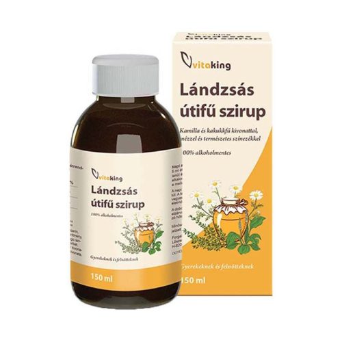 Lándzsás Útifű Szirup (100ml) - ÚJ