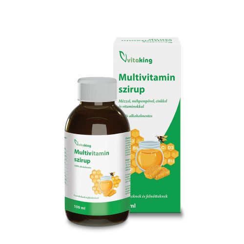 Multivitamin Szirup + Méhpempő (100ml) - ÚJ