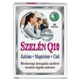 Dr.chen szelén q10+ca+mg+cink tabletta 30 db - bio és vegán étrendkiegészítők