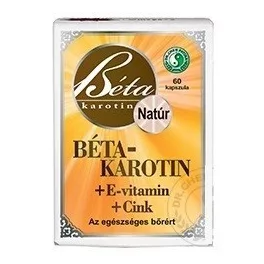 Dr.chen béta-karotin+e-vitamin+cink kapszula 60 db - bio és vegán étrendkiegészítők