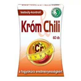 Dr.chen króm és chili kapszula a fogyókúra eredményességéért 60 db - bio és vegán étrendkiegészítők