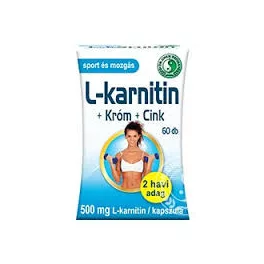 Dr.chen l-karnitin 500, króm és cink kapszula 60 db - bio és vegán étrendkiegészítők