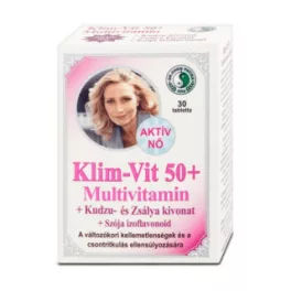 Dr.chen klim-vit 50+ multivitamin 30 db - bio és vegán étrendkiegészítők