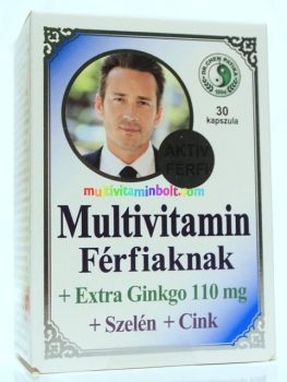 Dr.chen multivitamin férfiaknak + extra gingko 30 db