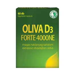 Dr.chen oliva D3 forte 4000Ne kapszula 60 db - bio és vegán étrendkiegészítők