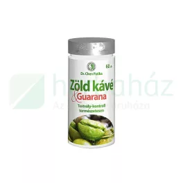 Dr.chen zöld kávé + guarana kapszula 60db