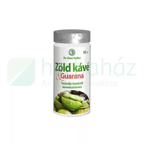 Dr.chen zöld kávé + guarana kapszula 60db