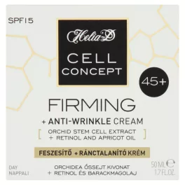 Helia-D cell concept 45+ feszesítő+ránctalanító nappali krém 50 ml - bio és natúr kozmetikumok