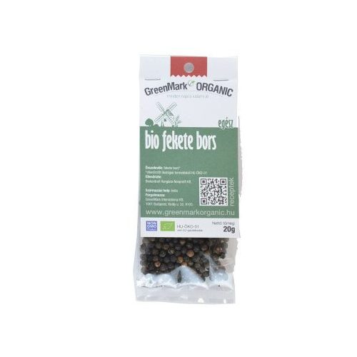 Greenmark bio fekete bors egész 20 g