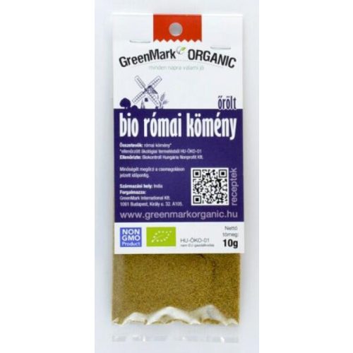 Greenmark bio római kömény őrölt 10 g