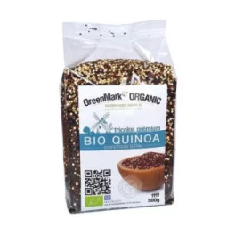 Greenmark bio quinoa tricolor magkeverék 500 g - bio és új hullámos étkezés