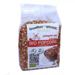 Greenmark bio popcorn 500 g - bio és új hullámos étkezés