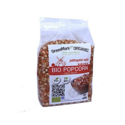 Greenmark bio popcorn 500 g