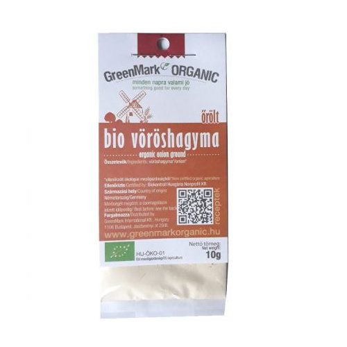 Greenmark bio vöröshagyma őrölt 10 g