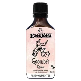 Ezerjófű gyömbér kivonat 50 ml - bio és vegán étrendkiegészítők