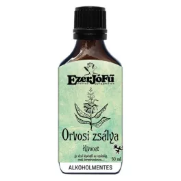   Ezerjófű orvosi zsálya kivonat 50ml alkoholmentes, növényi glicerinnel