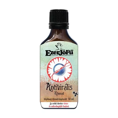 Ezerjófű antivirális kivonat 50ml alkoholmentes, növényi glicerinnel