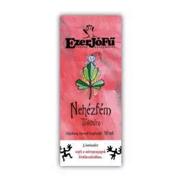 Ezerjófű nehézfém tinktúra 50 ml - bio és vegán étrendkiegészítők