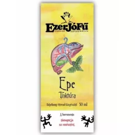 Ezerjófű epe tinktúra 50 ml - bio és vegán étrendkiegészítők