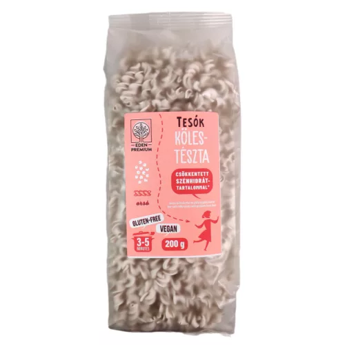 Eden premium kölestészta csökkentett szénhidráttartalommal orsó 200 g - bio és új hullámos étkezés