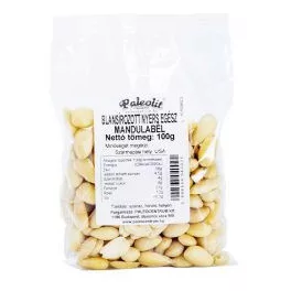 Paleolit mandulabél blansírozott 100g nyers, egész