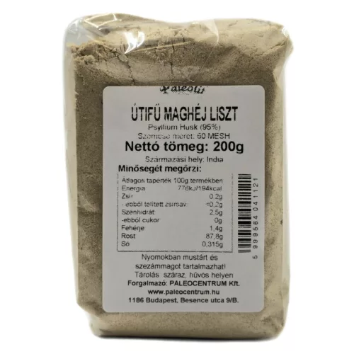 Paleolit útifű maghéj liszt 200g psyllium husk