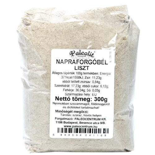 Paleolit napraforgóbél liszt 300g préselvényből