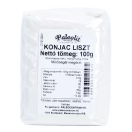   Paleolit konjac liszt 100g 120-200 mesh glükomannán tartalom min 90%