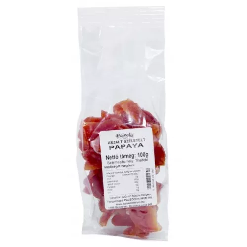 Paleolit aszalt papaya szelet 100g