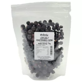  Paleolit liofilizált fekete ribizli 70g szemek black currant