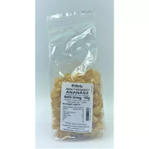 Paleolit aszalt ananász kocka 100g