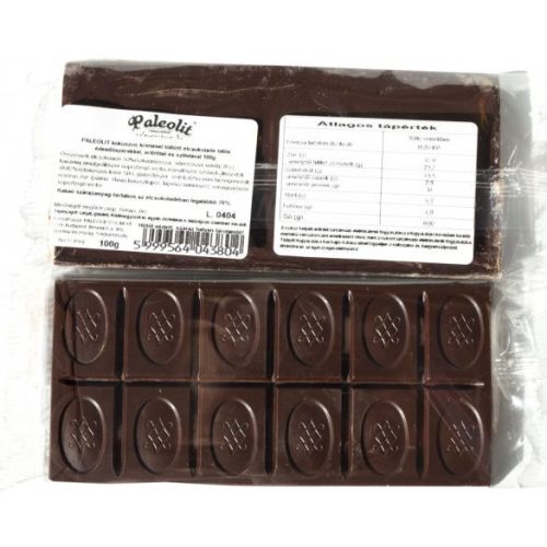 Paleolit "Tej"Csokoládé Eritrittel 80 g