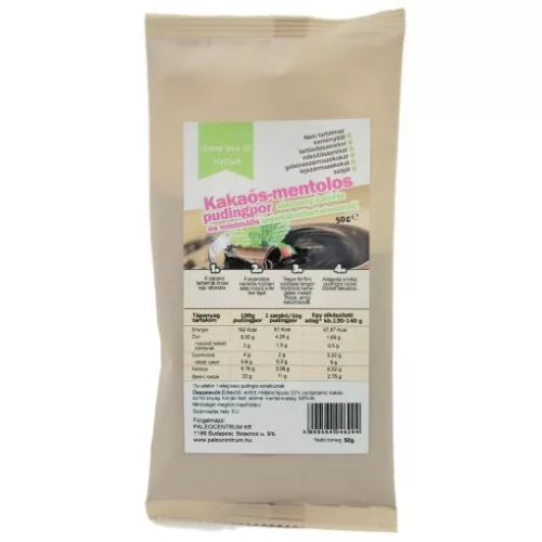 Nocarb kakaós-mentolos pudingpor eritrittel 50g gotta love it!