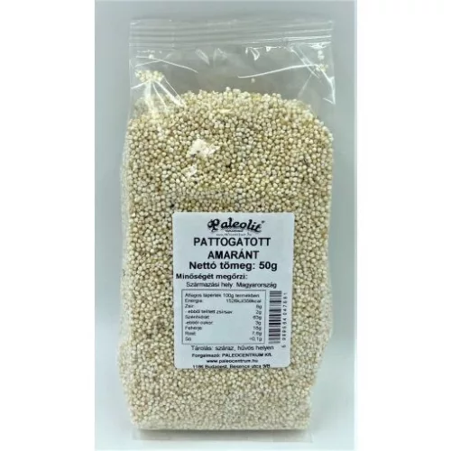 Paleolit pattogatott amaránt 50g