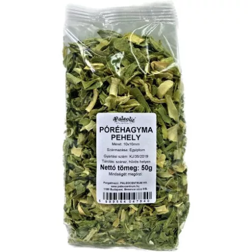 Paleolit póréhagyma pehely 10x10mm 50g