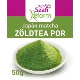 Szafi Reform japán matcha zöldteapor 50 g - bio és új hullámos étkezés
