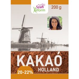Szafi Reform holland kakaópor (20-22% kakaóvaj tartalom) 200 g - bio és új hullámos étkezés
