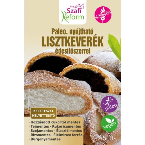 Szafi Reform paleo nyújtható lisztkeverék édesítőszerrel 500 g